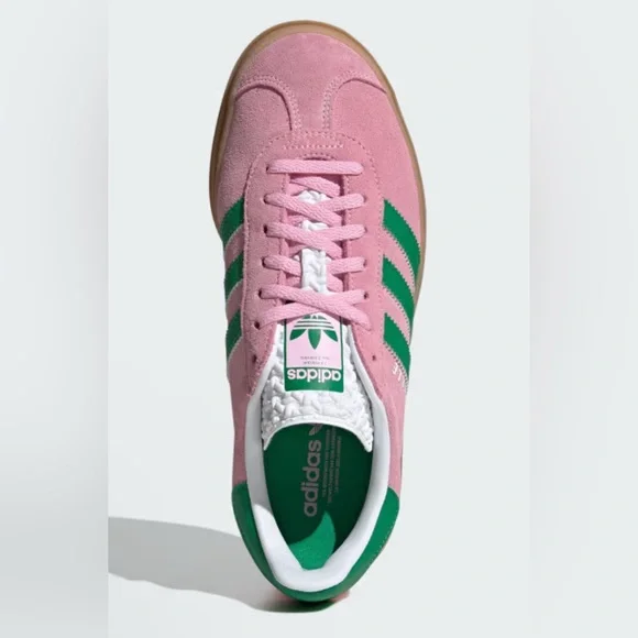 NWT [Adidas] Gazelle Bold Suede Sneakers Tennis Shoes Women’s 5.5 / Men’s 4.5 - Picture 6 of 16